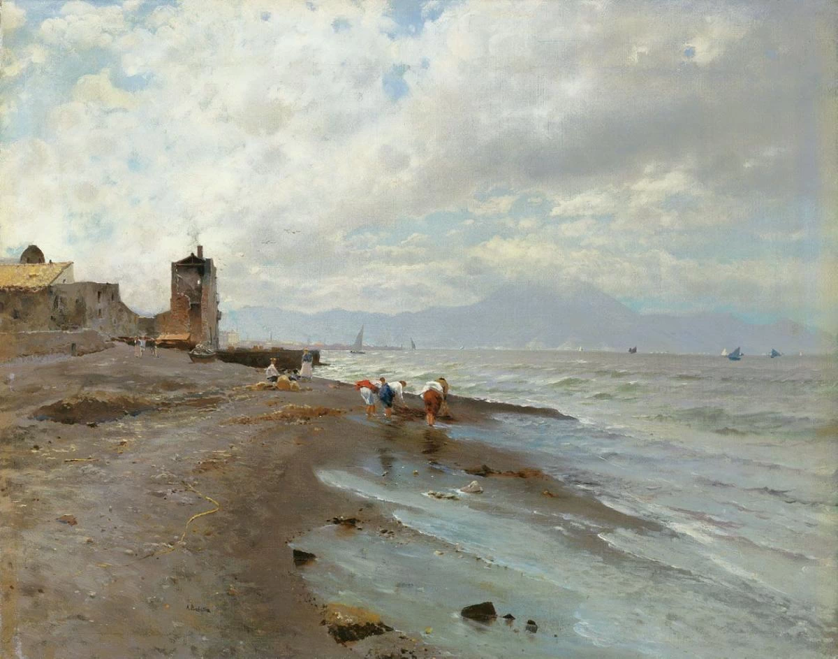 61-Pescatori alla baia de Portici  
